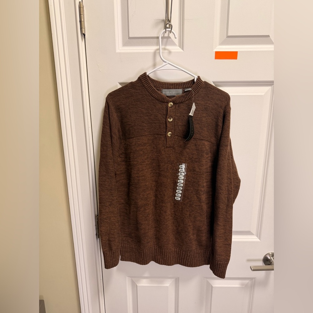 Mens Oscar De Le Renta Sweater NWT